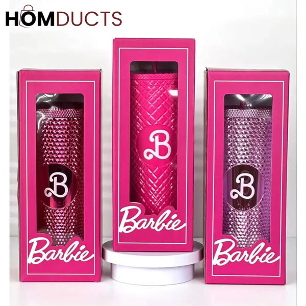 Barbie Straw Mug - Stylish Spill-Proof & Portable Sipper for Girls Tumbler