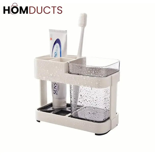 Creative Toothbrush Holder, Washing Cup Toothbrush Holder,  Bathroom Shelf Toothbrush Storage Rack
