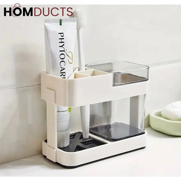 Creative Toothbrush Holder, Washing Cup Toothbrush Holder,  Bathroom Shelf Toothbrush Storage Rack