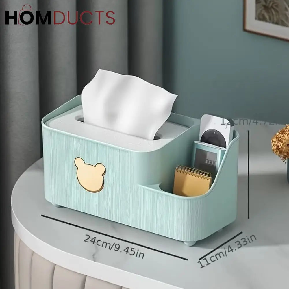 Bear Desktop Tissue Storage Box
