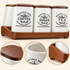 Beautiful Home ceramic jar set feature infographic