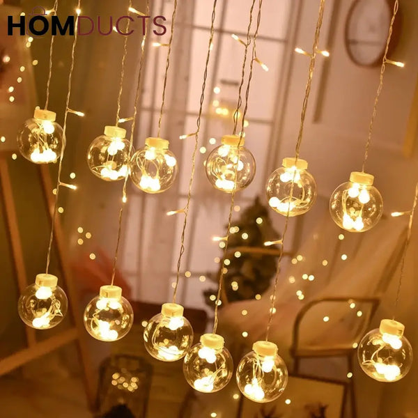 Big Ball Curtain Led String Light