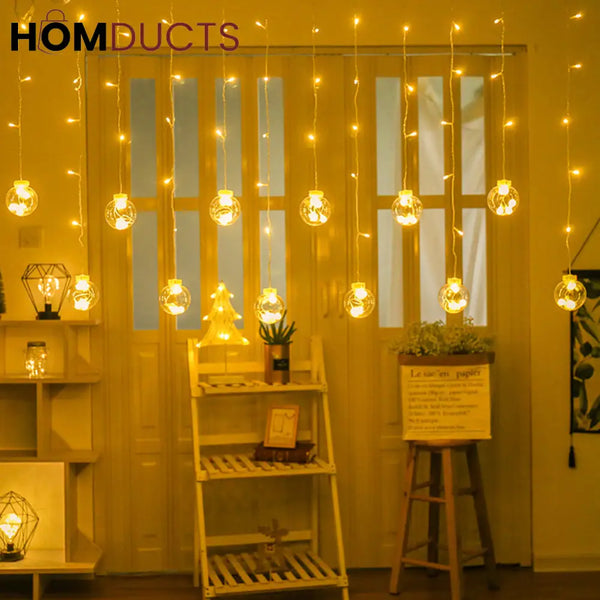 Big Ball Curtain Led String Light