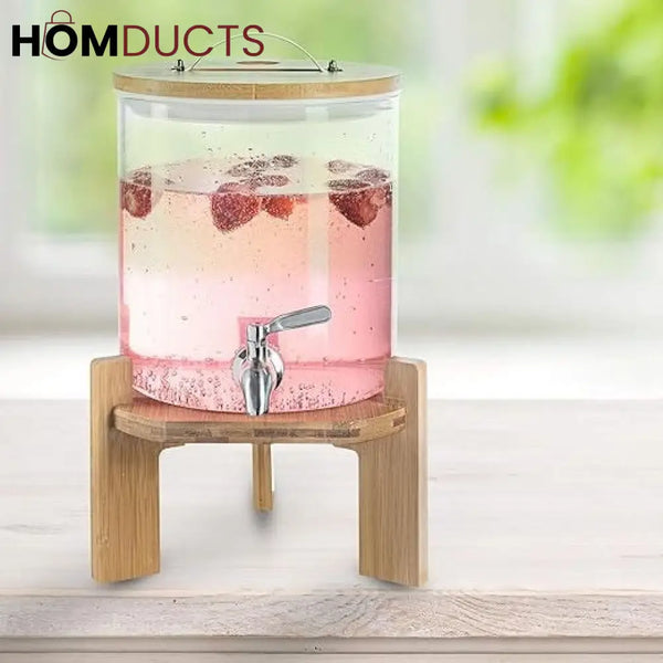 Borosilicate Glass Beverage Dispenser