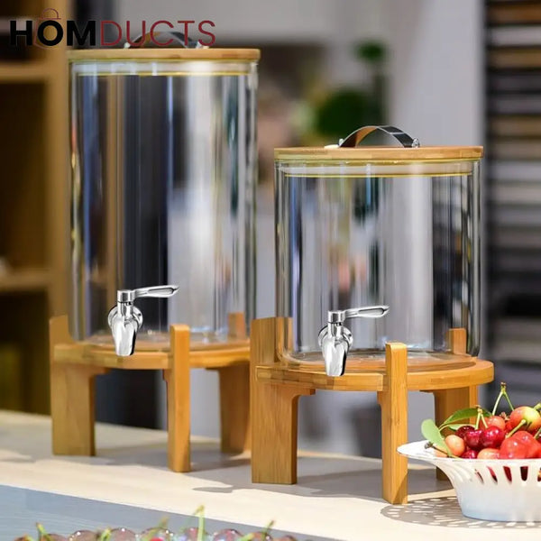 Borosilicate Glass Beverage Dispenser