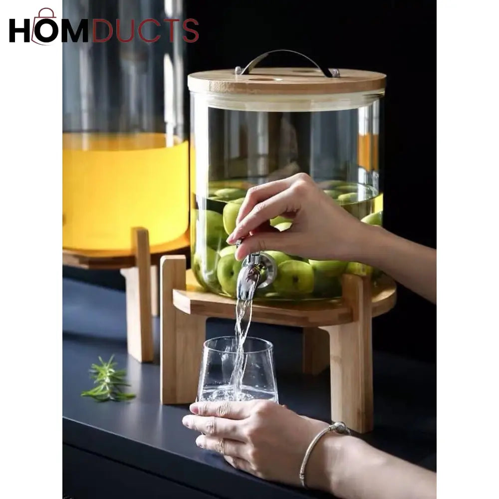 Borosilicate Glass Beverage Dispenser