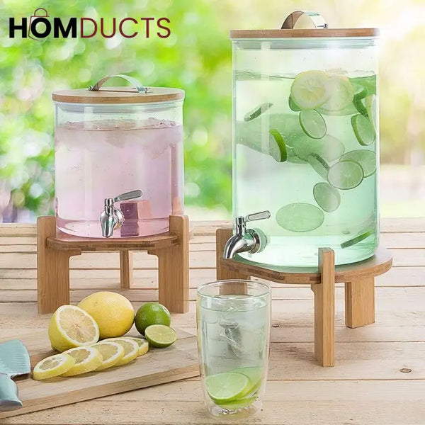 Borosilicate Glass Beverage Dispenser