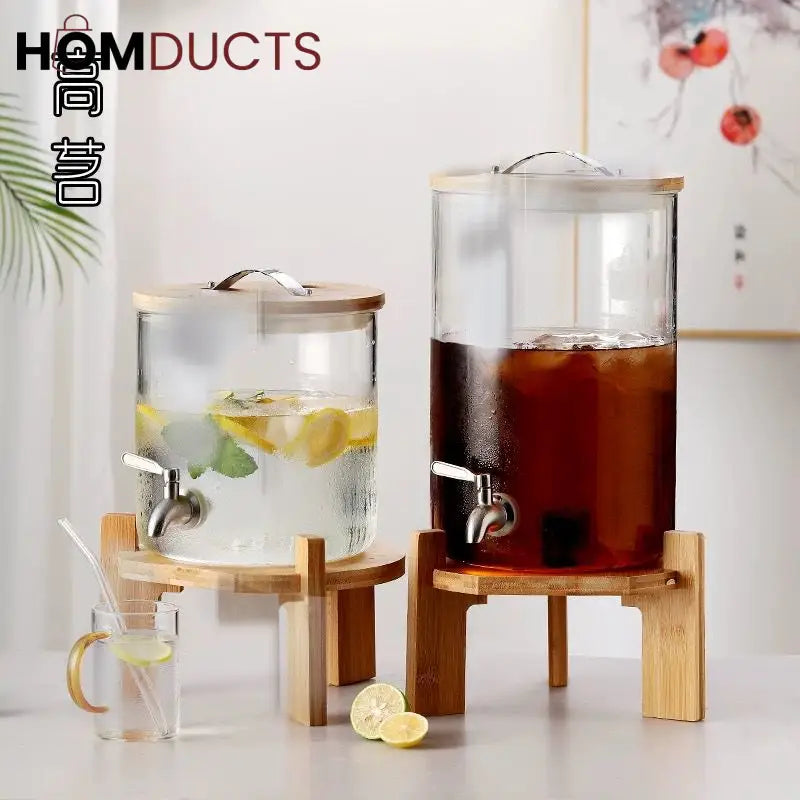 Borosilicate Glass Beverage Dispenser