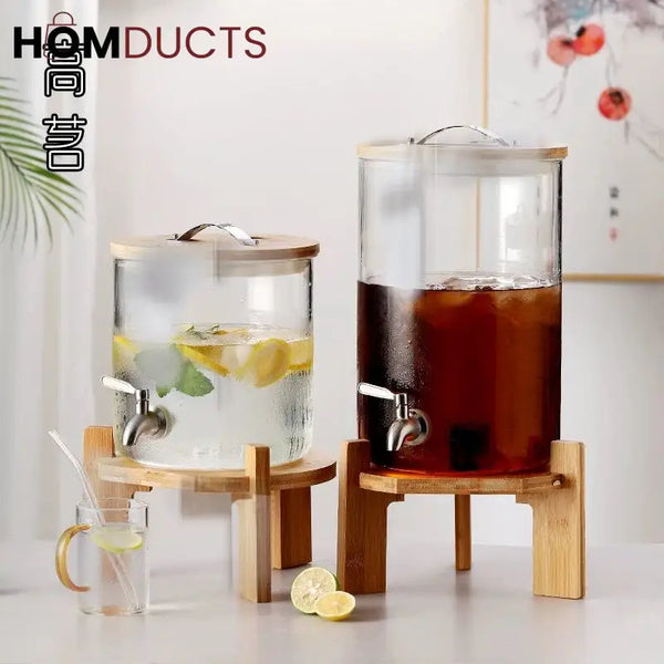 Borosilicate Glass Beverage Dispenser