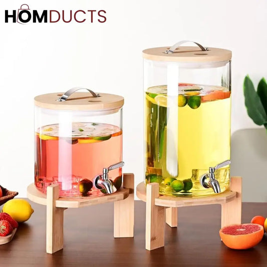 Borosilicate Glass Beverage Dispenser