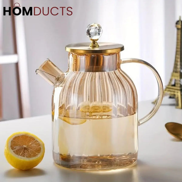 Borosilicate Glass Cooking Tea Pot