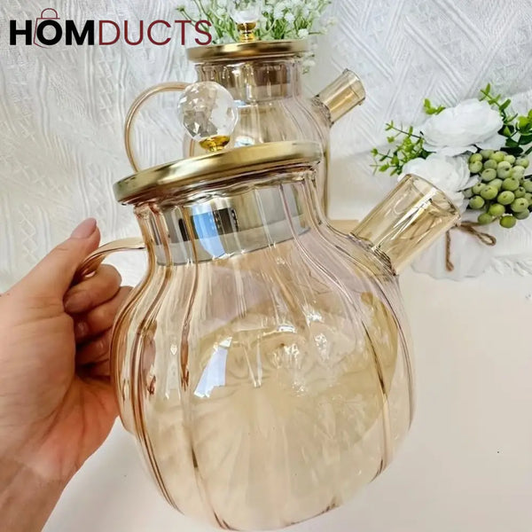 Borosilicate Glass Cooking Tea Pot