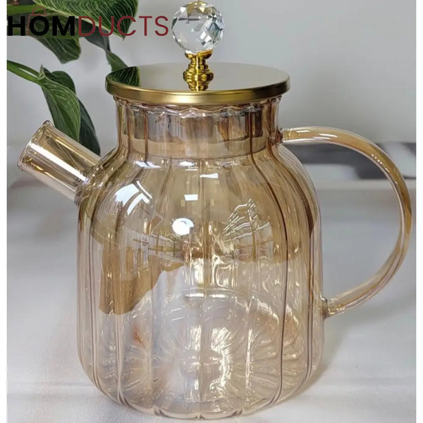 Borosilicate Glass Cooking Tea Pot