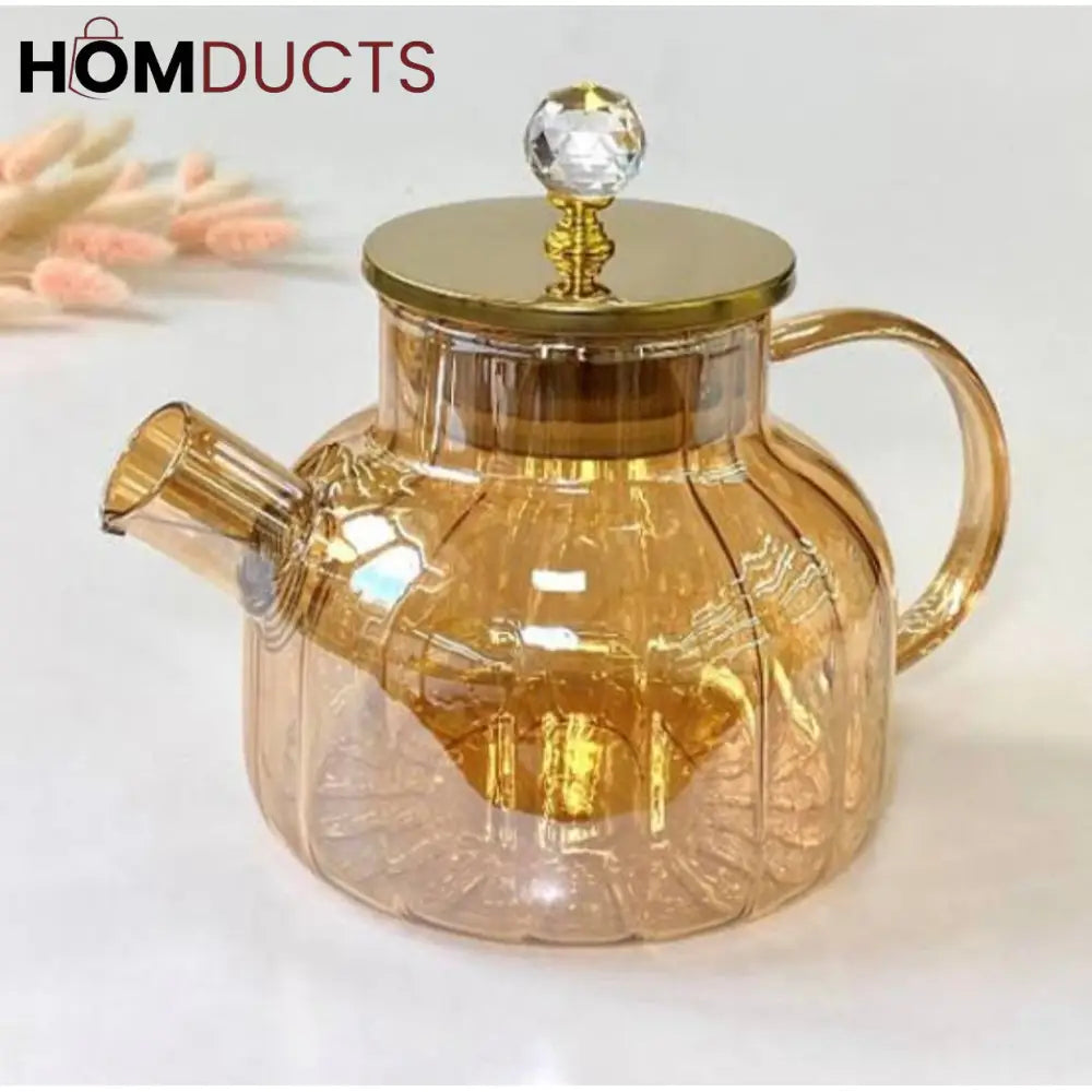 Borosilicate Glass Cooking Tea Pot