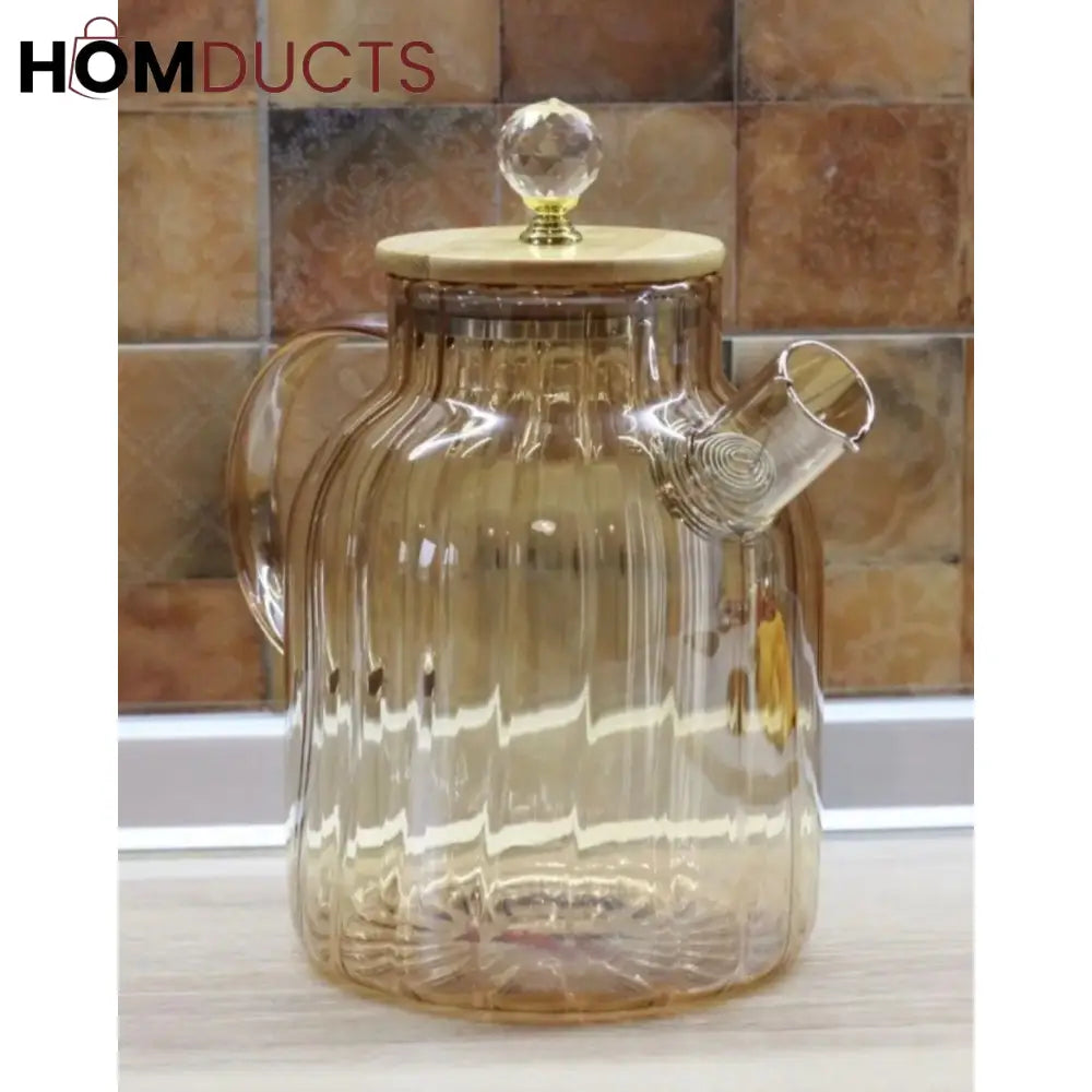 Borosilicate Glass Cooking Tea Pot