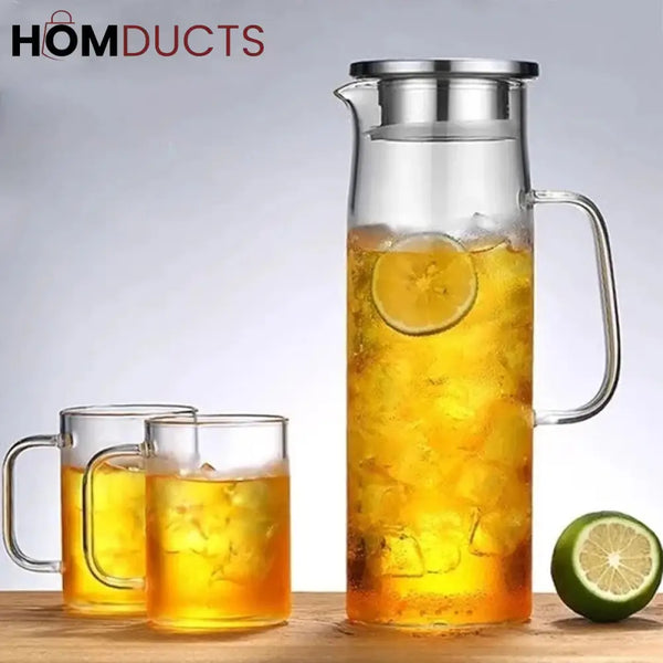 Borosilicate Glass Pitcher