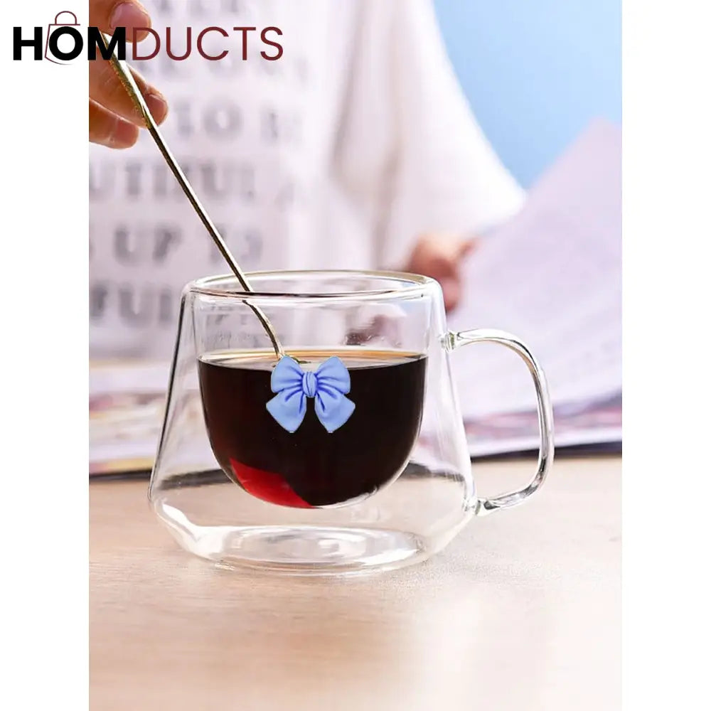 Bowknot Double Wall Cup