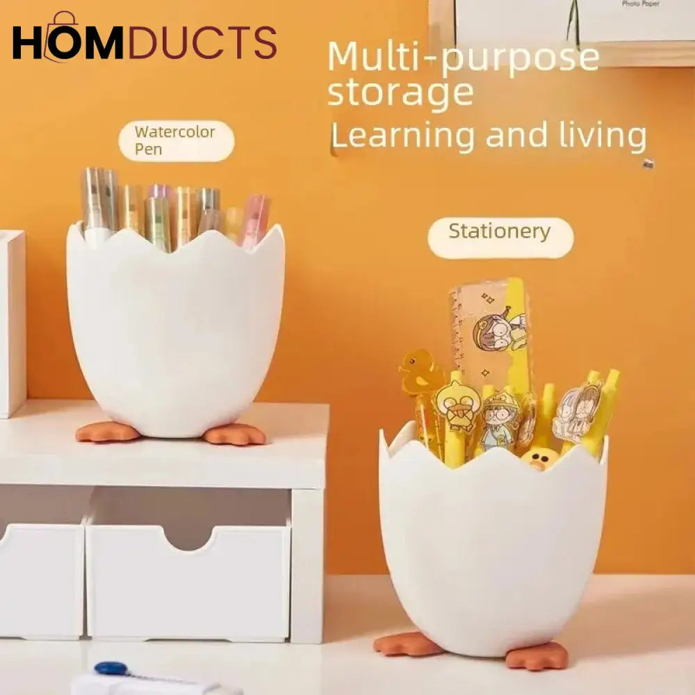 Broken Egg Stationery And Multipurpose Holder