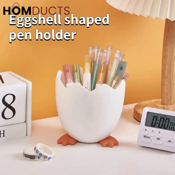 Broken Egg Stationery And Multipurpose Holder