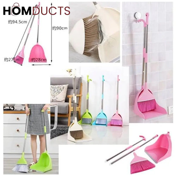 Broom With Dust Pan