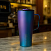 BrüMate Twilight Metallic Insulated Tumbler – 40oz Leak-Proof Mug with Handle