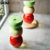 Bubble Design Glass - 3-Tier Luxury Drinkware for Upscale Events