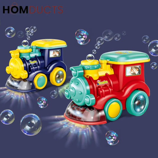 Bubble Machine Train Toy