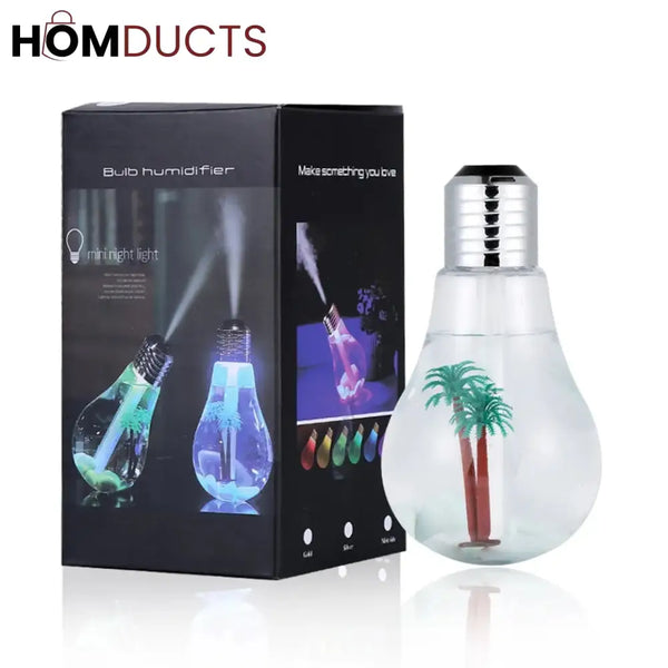 Bulb Humidifier With Colourfull Night Light