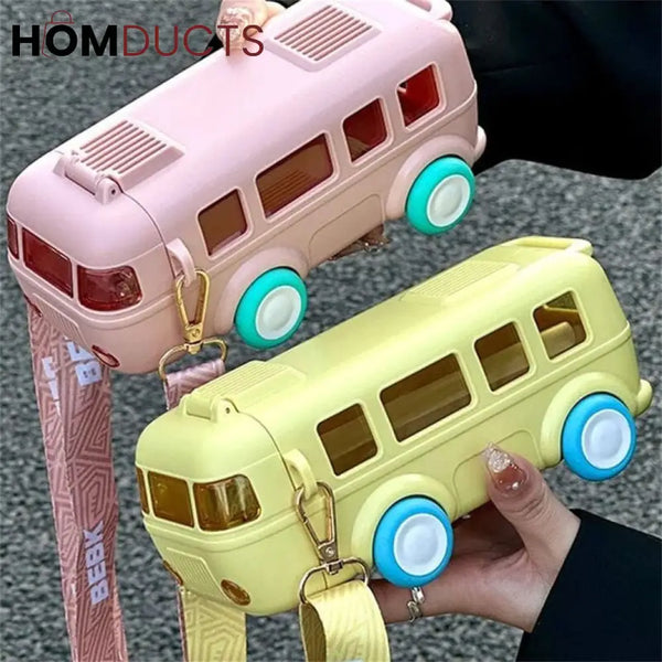 Bus Shape Creative Bottle For Kids