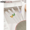 Colorful Glass Butterfly Straws – Reusable Aesthetic Drinking Straws with Decorative Charms