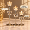 Butterfly Crystal Candle Stands – Set of 3 product features