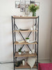 Luxury 4-Tier Industrial Storage Rack for Kitchen, Living Room & Home Organization