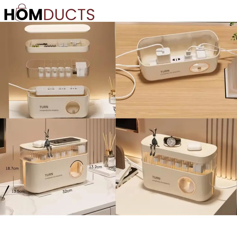 Cables And Chargers Neatly Storage Box