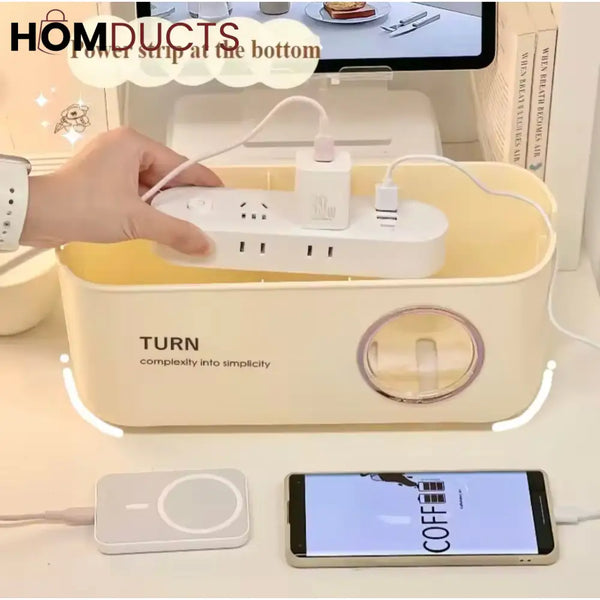 Cables And Chargers Neatly Storage Box