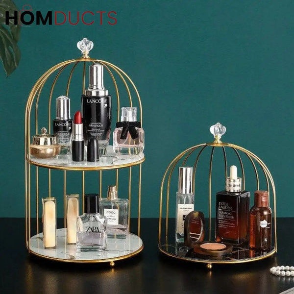 Cage Style Cosmetic Organizer