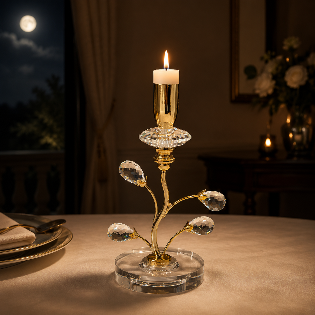 Luxury Decorative Candle Holder – Elegant Design 28-10