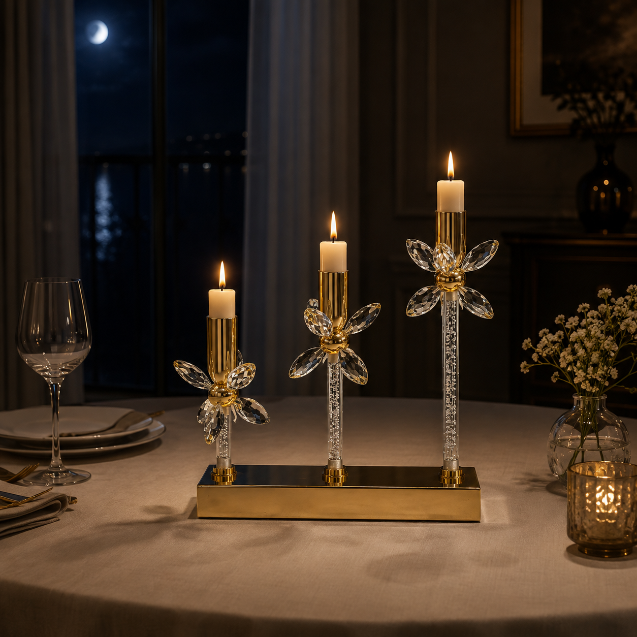 Luxury Decorative Candle Holder – Elegant Design 30-19