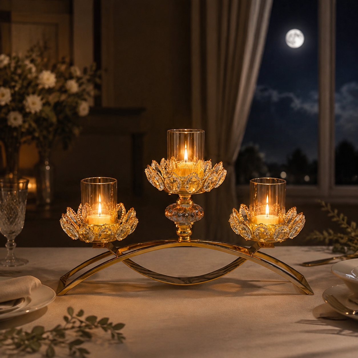 Luxury Decorative Candle Holder – Elegant Design 51-4