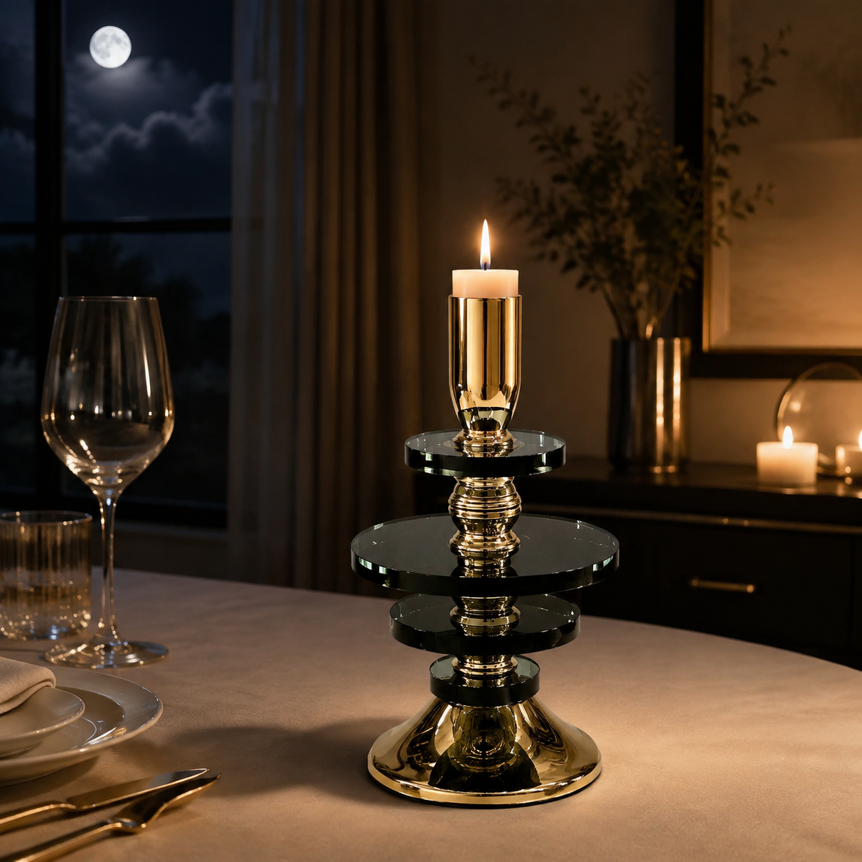 Luxury Decorative Candle Holder – Elegant 30-66