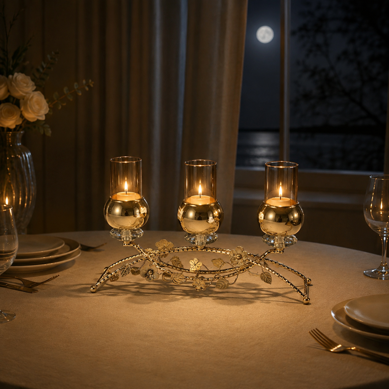 Luxury Decorative Candle Holder – Elegant Design 30-26