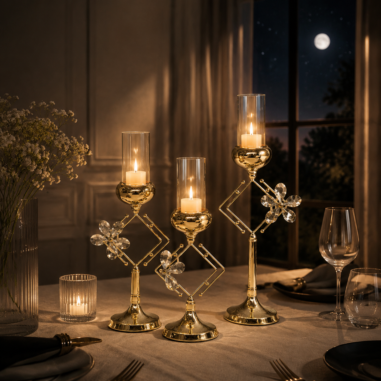 Luxury Decorative Candle Holder – Elegant Design 30-48