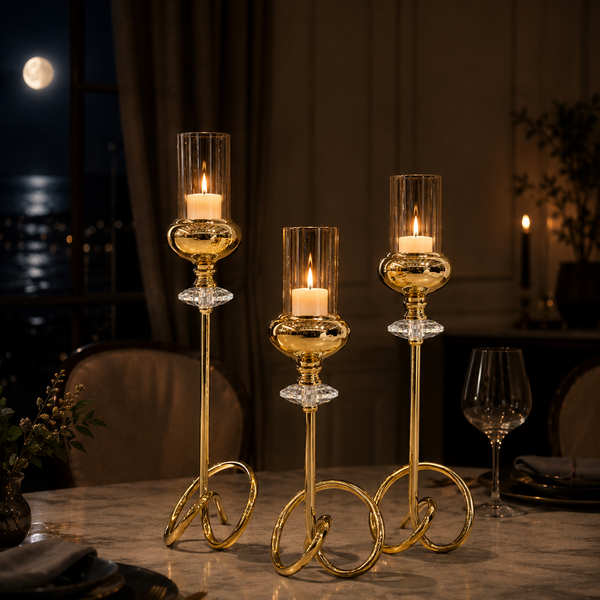 Luxury Decorative Candle Holder – Elegant Design 30-17