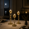Luxury Decorative Candle Holder Set – 3-Piece Set 11-10