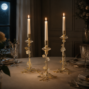 Luxury Decorative Candle Holder Set – 3-Piece Set 30-31