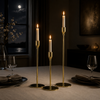 Luxury Decorative Candle Holder Set – 3-Piece Decorative Set C