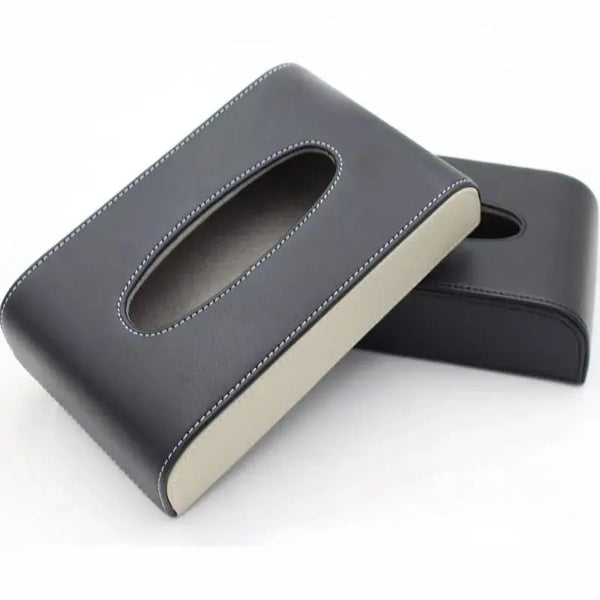 Car Leather Tissue Box