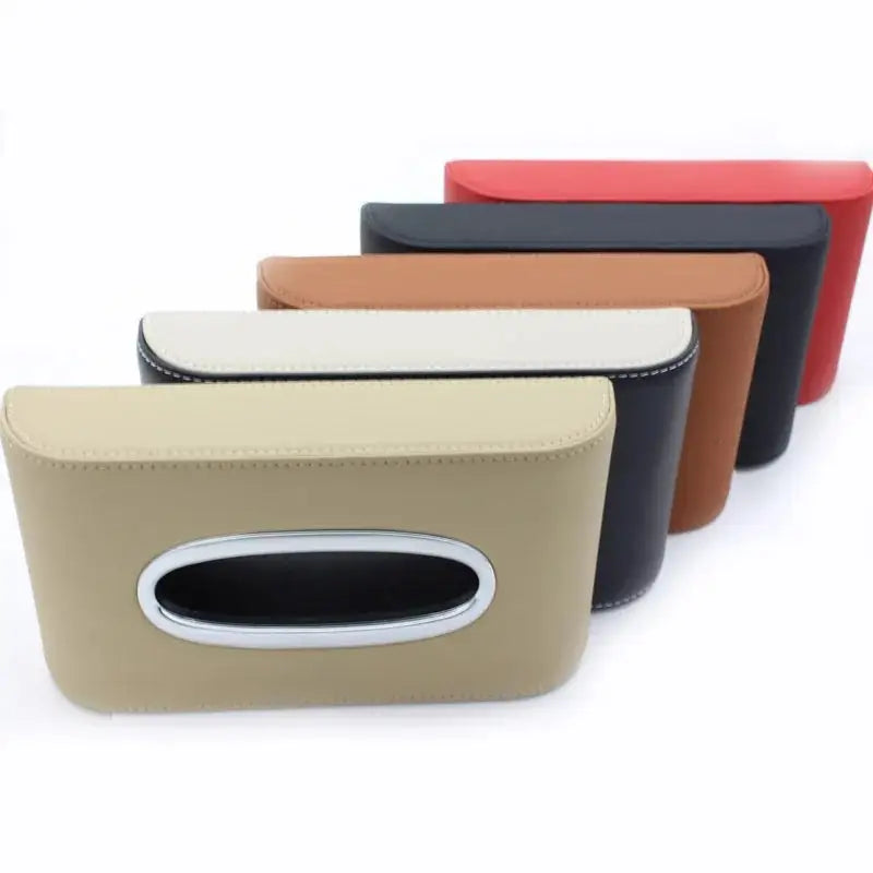 Car Leather Tissue Box