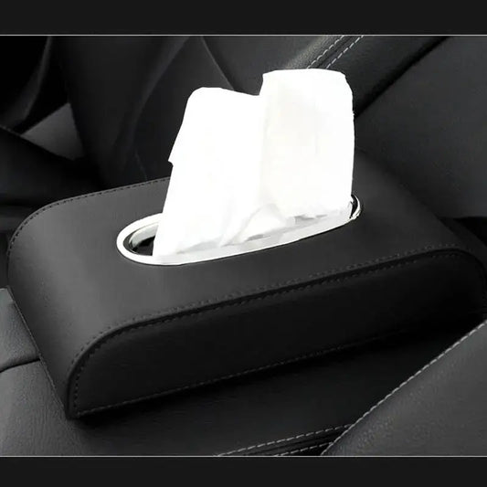 Car Leather Tissue Box