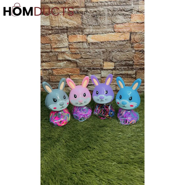 Cartoon Rabbit Style Hairband Box