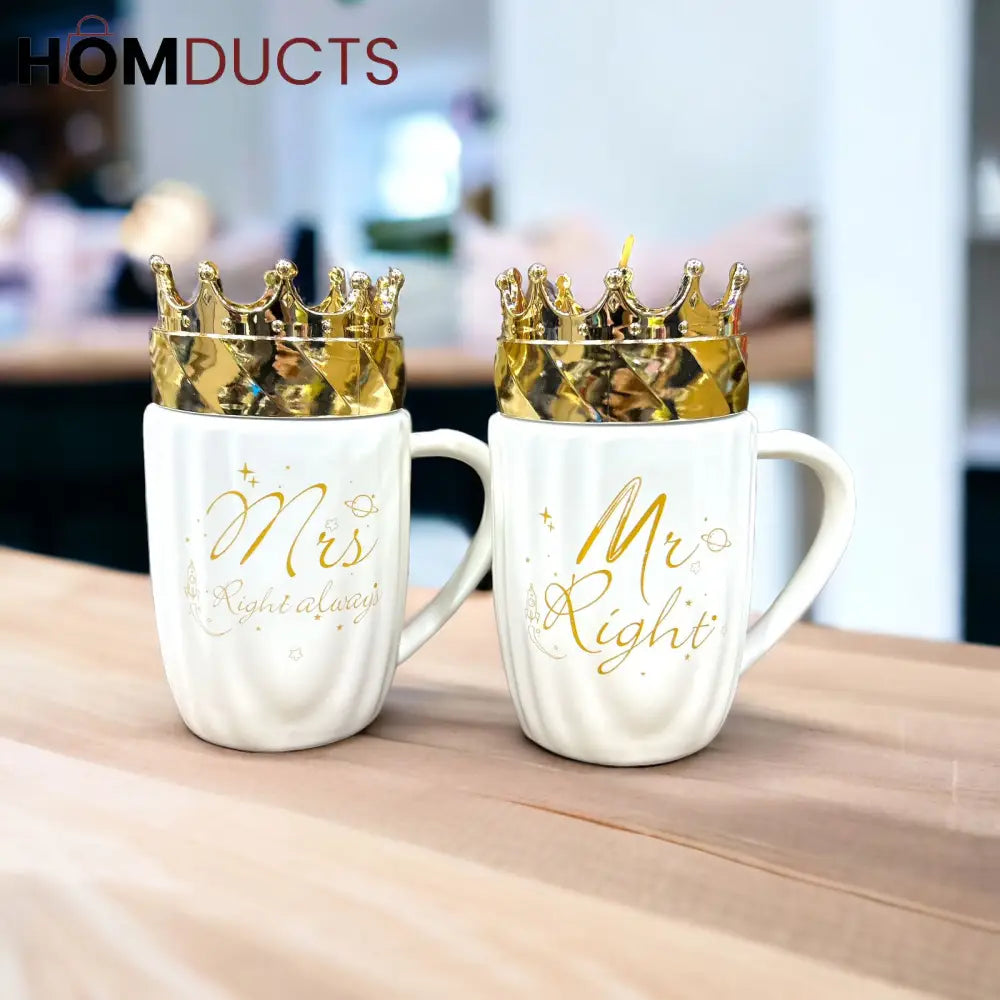 Ceramic Mug Set (Pair Set) Style 2